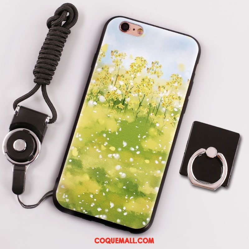 Étui iPhone 6 / 6s Fluide Doux Support Ornements Suspendus, Coque iPhone 6 / 6s Silicone Téléphone Portable