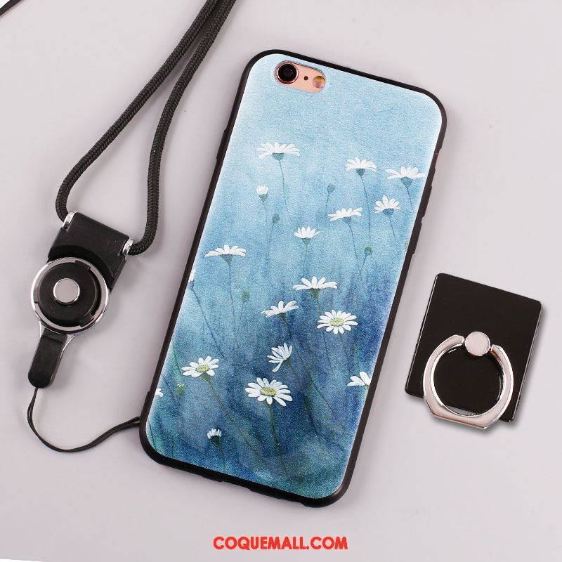 Étui iPhone 6 / 6s Fluide Doux Support Ornements Suspendus, Coque iPhone 6 / 6s Silicone Téléphone Portable