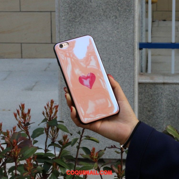 Étui iPhone 6 / 6s Frais Blanc Fluide Doux, Coque iPhone 6 / 6s Bleu Petit