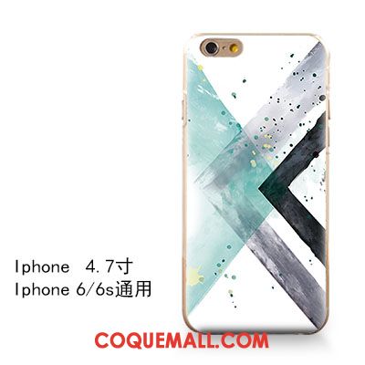 Étui iPhone 6 / 6s Gaufrage Silicone Tendance, Coque iPhone 6 / 6s Tout Compris Amoureux