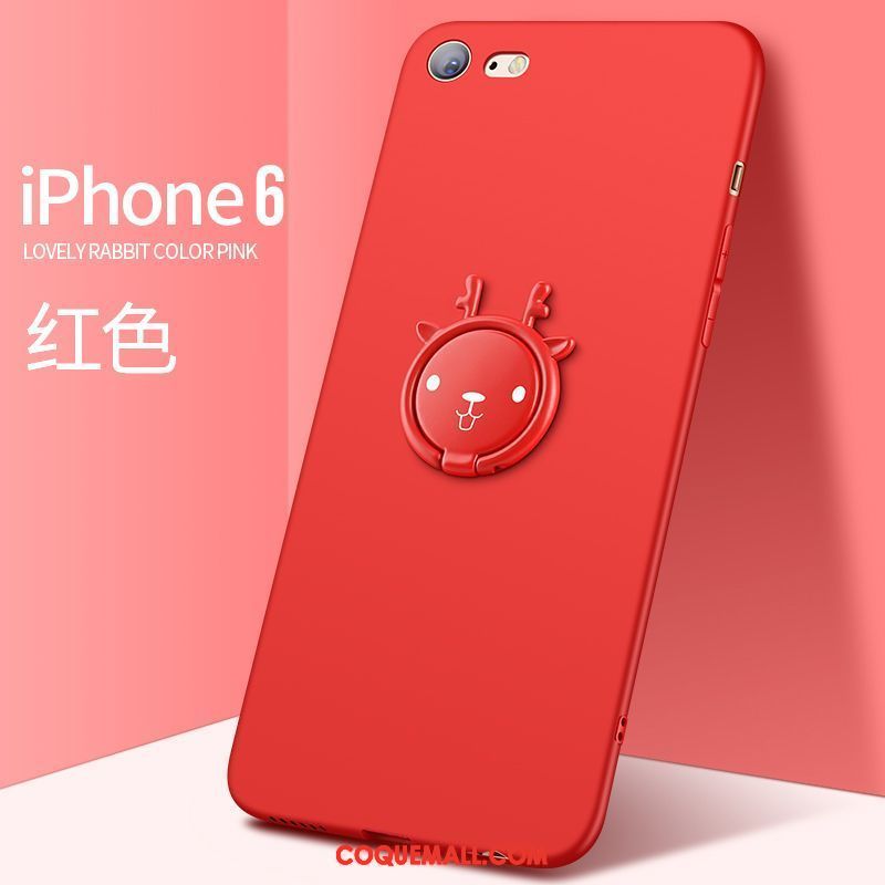 Étui iPhone 6 / 6s Incassable Dessin Animé Nouveau, Coque iPhone 6 / 6s Rouge Tout Compris