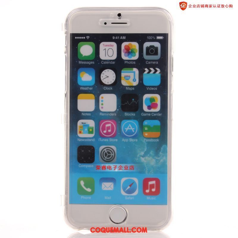 Étui iPhone 6 / 6s Incassable Fluide Doux Tout Compris, Coque iPhone 6 / 6s Silicone Écran Tactile