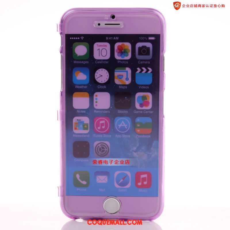 Étui iPhone 6 / 6s Incassable Fluide Doux Tout Compris, Coque iPhone 6 / 6s Silicone Écran Tactile