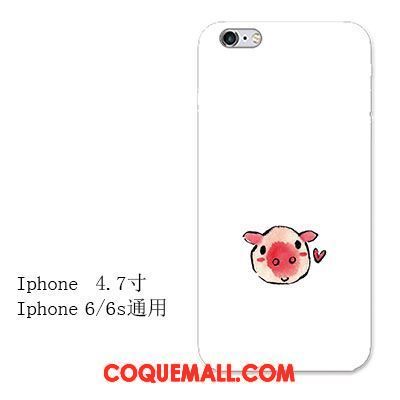 Étui iPhone 6 / 6s Incassable Rouge Tout Compris, Coque iPhone 6 / 6s Silicone Cœur