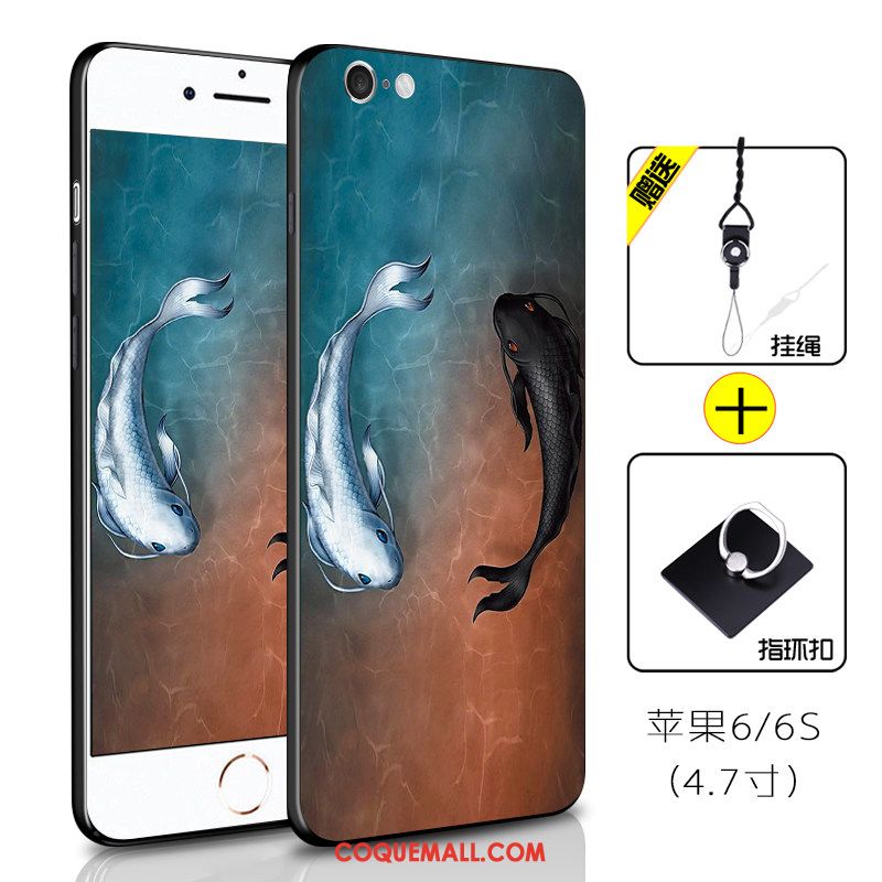 Étui iPhone 6 / 6s Incassable Tendance Fluide Doux, Coque iPhone 6 / 6s Protection Téléphone Portable