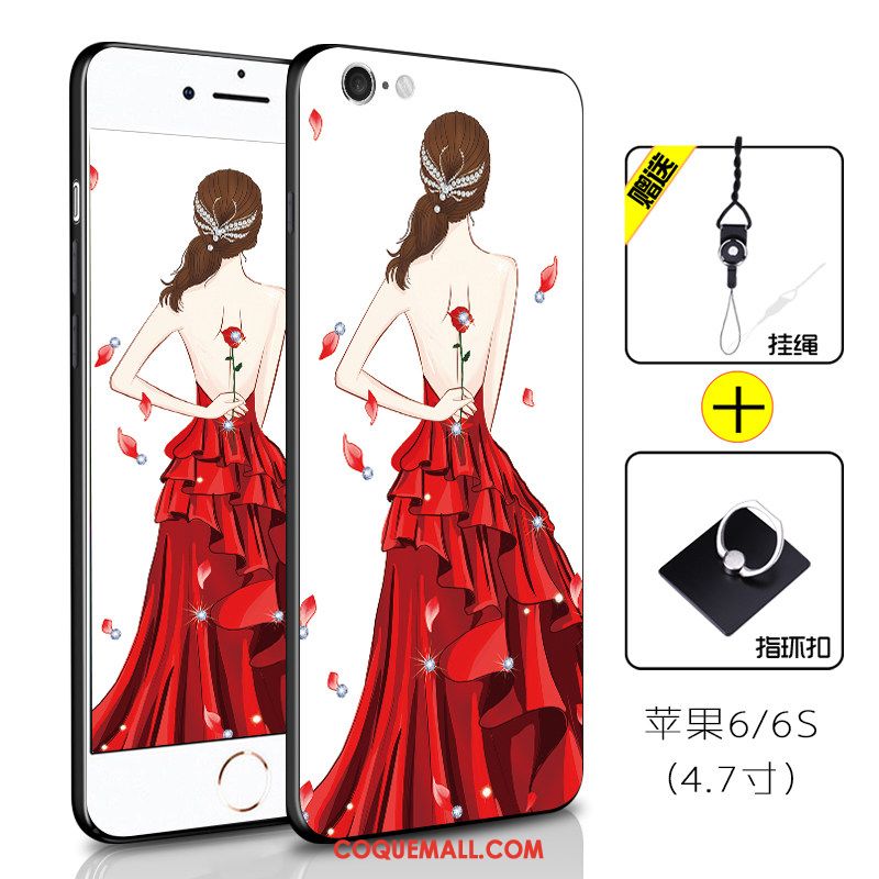 Étui iPhone 6 / 6s Incassable Tendance Fluide Doux, Coque iPhone 6 / 6s Protection Téléphone Portable
