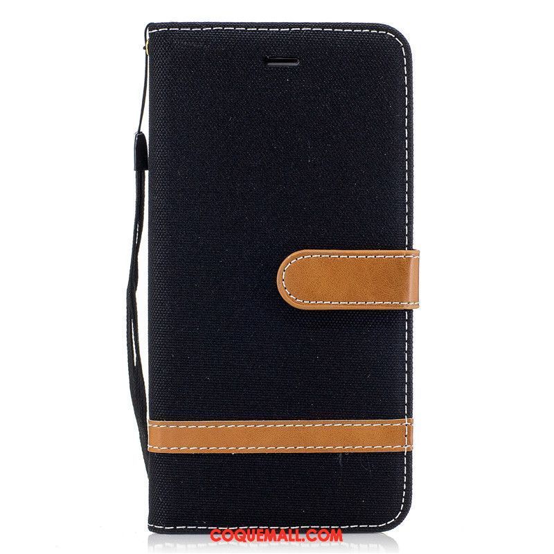 Étui iPhone 6 / 6s Incassable Téléphone Portable En Denim, Coque iPhone 6 / 6s Protection Silicone Braun