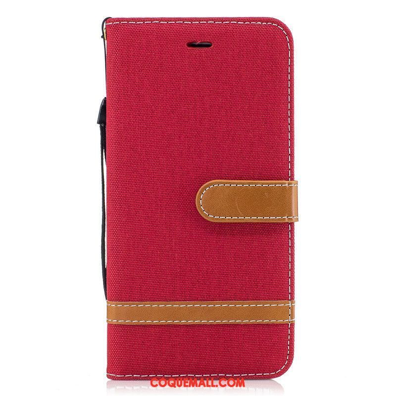 Étui iPhone 6 / 6s Incassable Téléphone Portable En Denim, Coque iPhone 6 / 6s Protection Silicone Braun