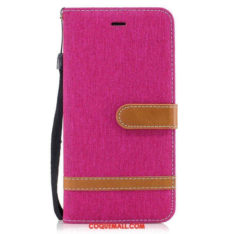 Étui iPhone 6 / 6s Incassable Téléphone Portable En Denim, Coque iPhone 6 / 6s Protection Silicone Braun