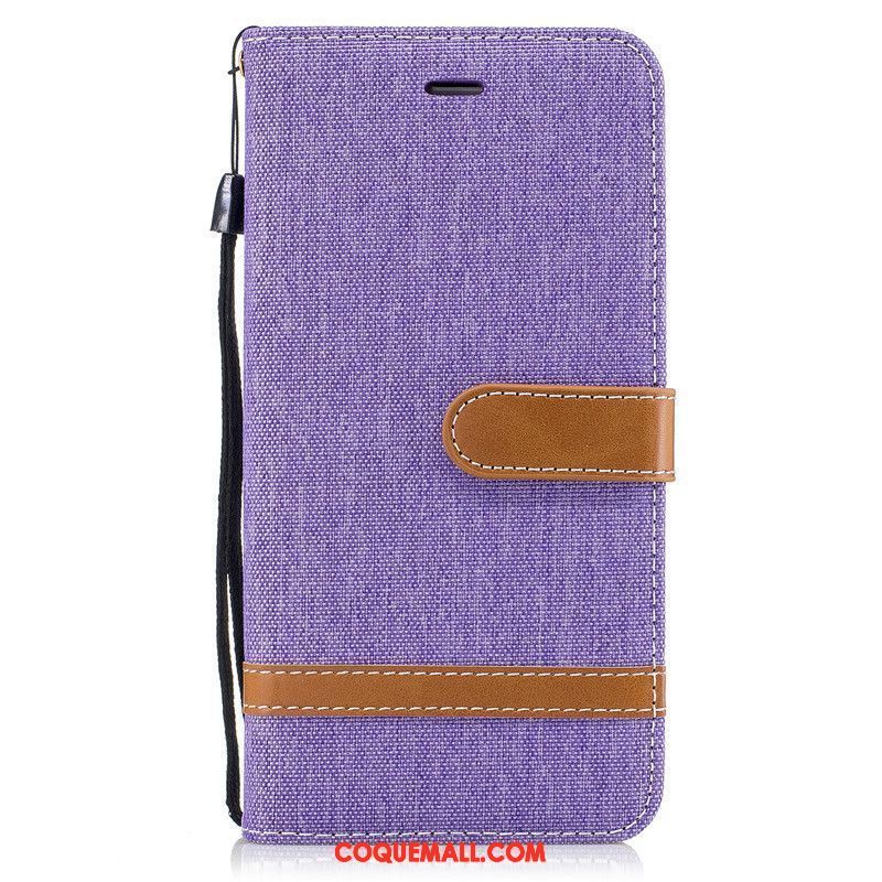 Étui iPhone 6 / 6s Incassable Téléphone Portable En Denim, Coque iPhone 6 / 6s Protection Silicone Braun