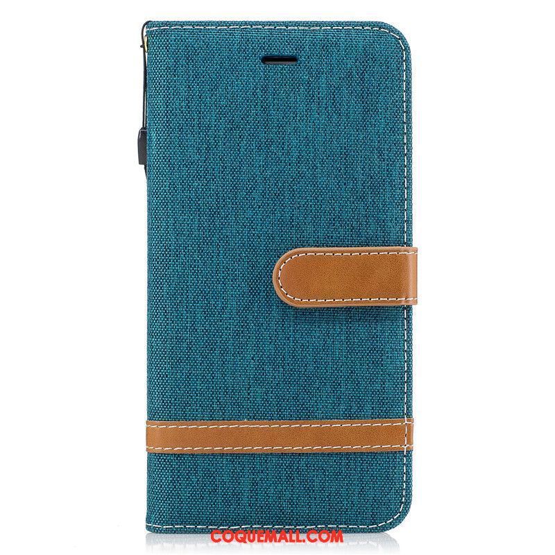 Étui iPhone 6 / 6s Incassable Téléphone Portable En Denim, Coque iPhone 6 / 6s Protection Silicone Braun