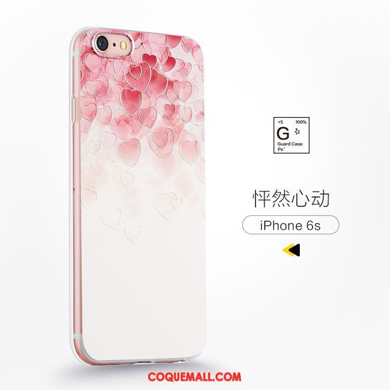 Étui iPhone 6 / 6s Marque De Tendance Personnalité Silicone, Coque iPhone 6 / 6s Nouveau Tout Compris