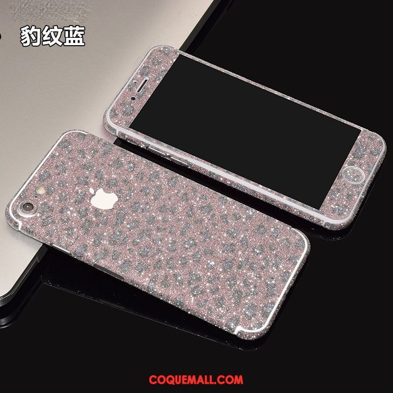 Étui iPhone 6 / 6s Membrane Délavé En Daim Argent, Coque iPhone 6 / 6s Téléphone Portable Couleur