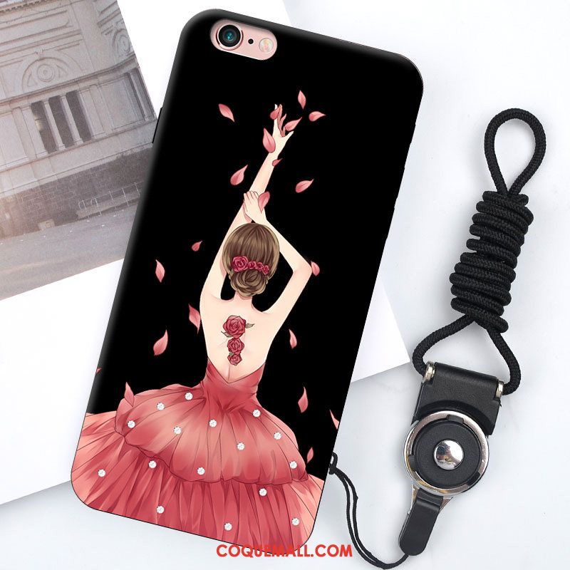 Étui iPhone 6 / 6s Miroir Incassable Ornements Suspendus, Coque iPhone 6 / 6s Mode Rouge