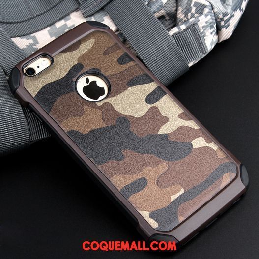 Étui iPhone 6 / 6s Personnalité Simple Protection, Coque iPhone 6 / 6s Camouflage Téléphone Portable