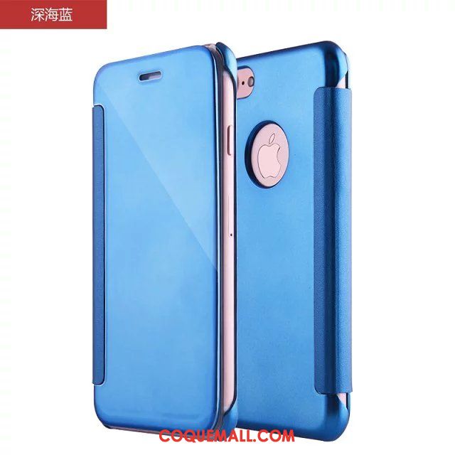 Étui iPhone 6 / 6s Placage Protection Ouvrir La Fenêtre, Coque iPhone 6 / 6s Téléphone Portable Clamshell