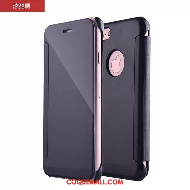 Étui iPhone 6 / 6s Placage Protection Ouvrir La Fenêtre, Coque iPhone 6 / 6s Téléphone Portable Clamshell