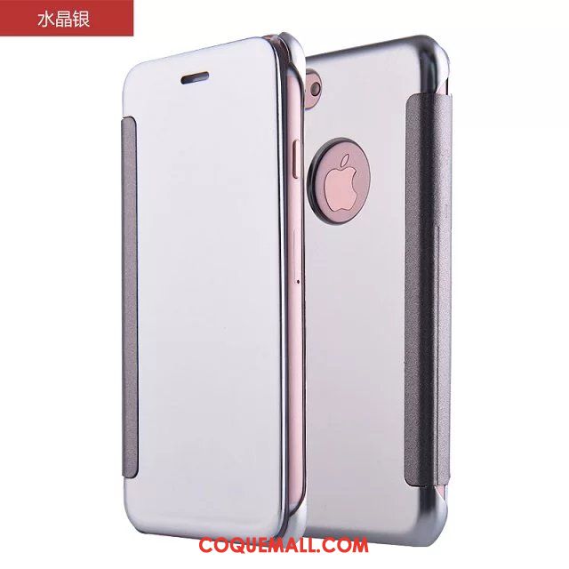 Étui iPhone 6 / 6s Placage Protection Ouvrir La Fenêtre, Coque iPhone 6 / 6s Téléphone Portable Clamshell