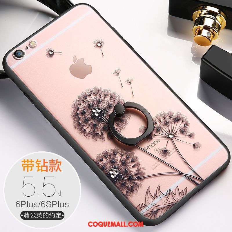 Étui iPhone 6 / 6s Plus Amoureux Téléphone Portable Tendance, Coque iPhone 6 / 6s Plus Fluide Doux Ornements Suspendus