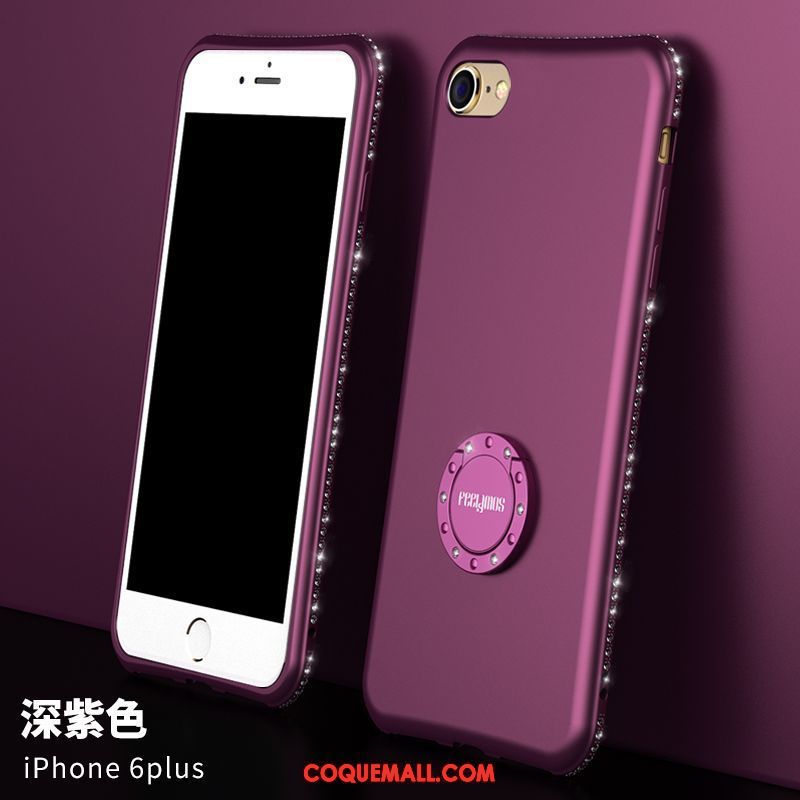 Étui iPhone 6 / 6s Plus Nouveau Tout Compris Net Rouge, Coque iPhone 6 / 6s Plus Silicone Rose