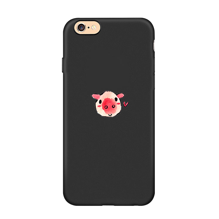 Étui iPhone 6 / 6s Plus Protection Silicone Rose, Coque iPhone 6 / 6s Plus Rouge Incassable