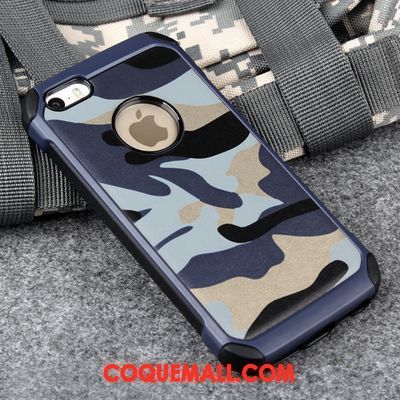 Étui iPhone 6 / 6s Plus Tout Compris Protection Camouflage, Coque iPhone 6 / 6s Plus Personnalité Incassable