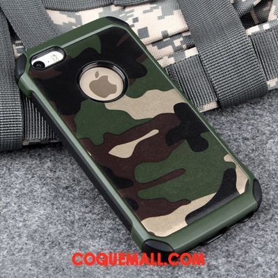 Étui iPhone 6 / 6s Plus Tout Compris Protection Camouflage, Coque iPhone 6 / 6s Plus Personnalité Incassable