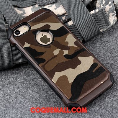 Étui iPhone 6 / 6s Plus Tout Compris Protection Camouflage, Coque iPhone 6 / 6s Plus Personnalité Incassable