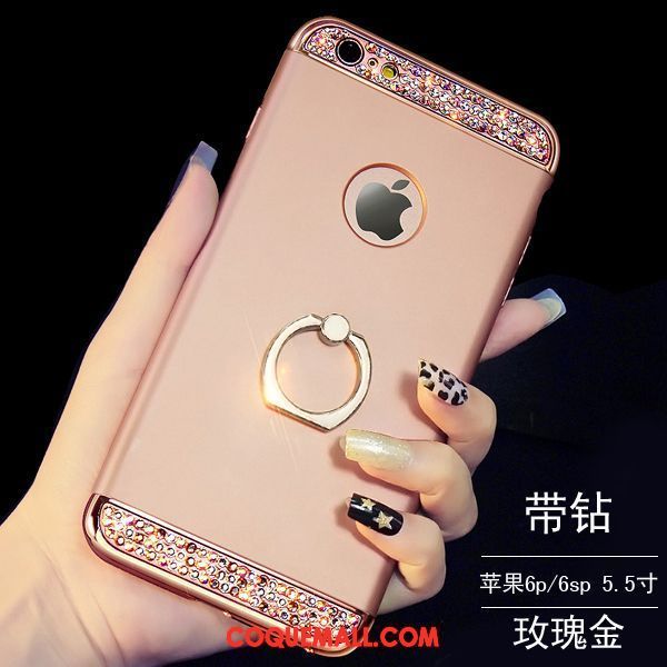 Étui iPhone 6 / 6s Plus Tout Compris Téléphone Portable Tendance, Coque iPhone 6 / 6s Plus Incassable Rose