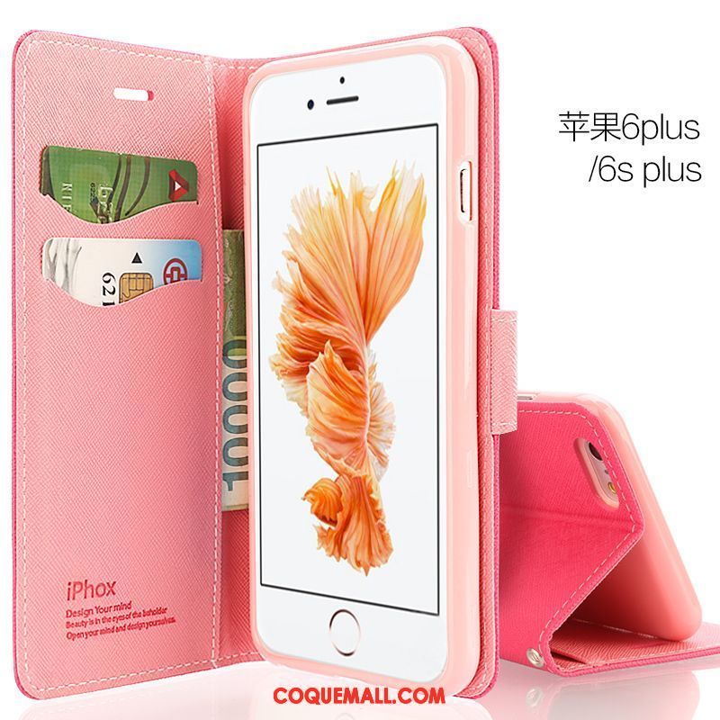Étui iPhone 6 / 6s Plus Téléphone Portable Incassable Tout Compris, Coque iPhone 6 / 6s Plus Rouge Nouveau