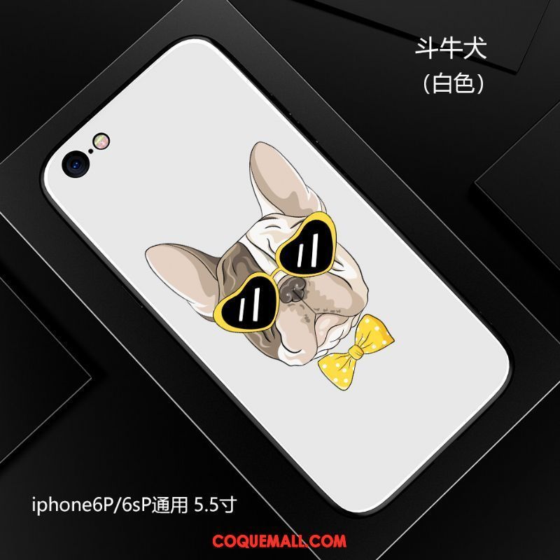 Étui iPhone 6 / 6s Plus Téléphone Portable Marque De Tendance Fluide Doux, Coque iPhone 6 / 6s Plus Dessin Animé Jaune