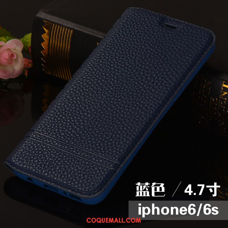 Étui iPhone 6 / 6s Protection Fluide Doux Téléphone Portable, Coque iPhone 6 / 6s Incassable Tout Compris