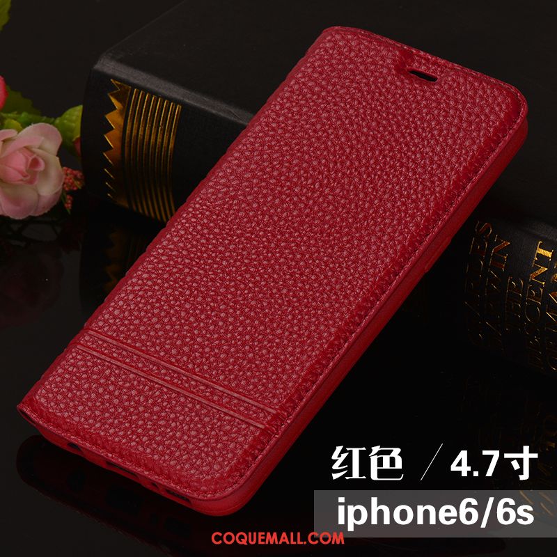 Étui iPhone 6 / 6s Protection Fluide Doux Téléphone Portable, Coque iPhone 6 / 6s Incassable Tout Compris