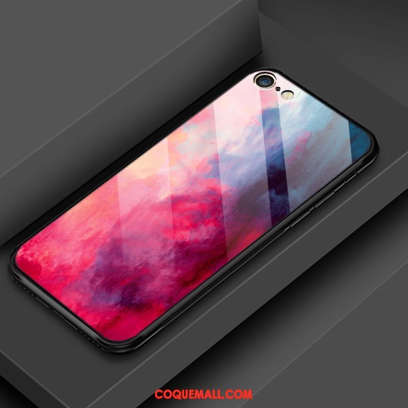 Étui iPhone 6 / 6s Rouge Incassable Verre, Coque iPhone 6 / 6s Marque De Tendance Amoureux