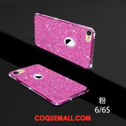 Étui iPhone 6 / 6s Tout Compris Strass Silicone, Coque iPhone 6 / 6s Support Ornements Suspendus