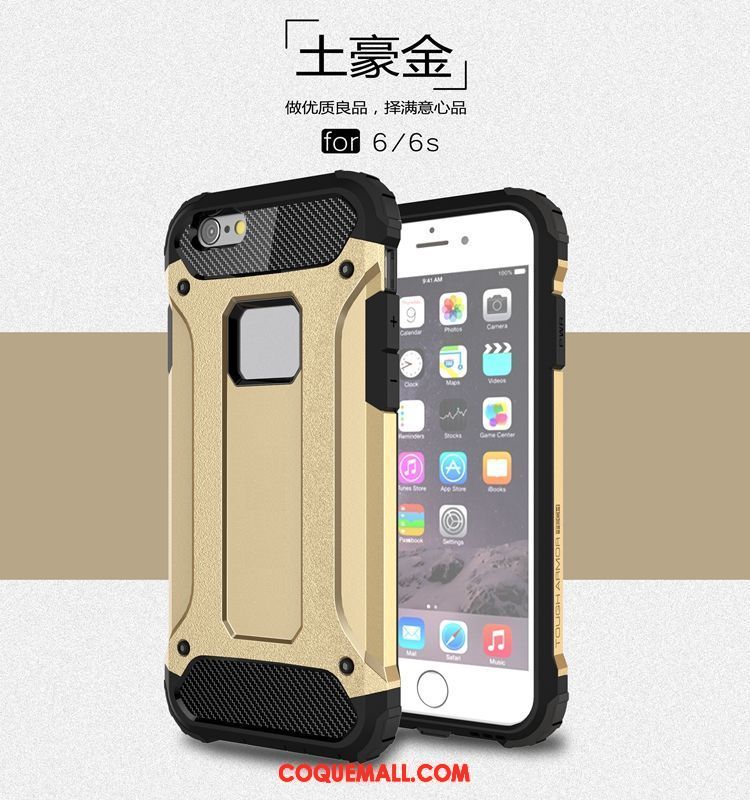 Étui iPhone 6 / 6s Trois Défenses Épaissir Incassable, Coque iPhone 6 / 6s Accessoires Tout Compris