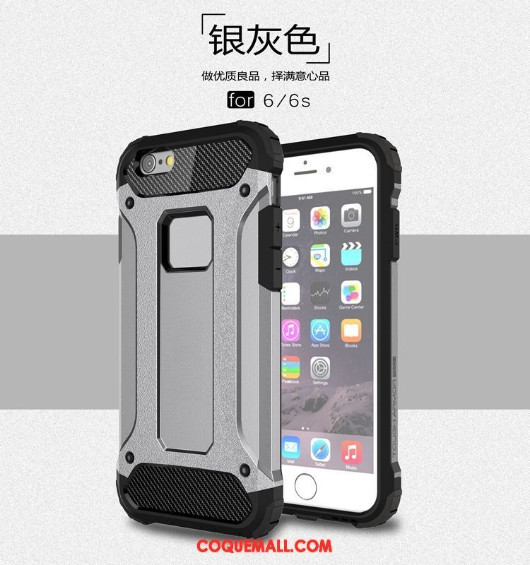 Étui iPhone 6 / 6s Trois Défenses Épaissir Incassable, Coque iPhone 6 / 6s Accessoires Tout Compris