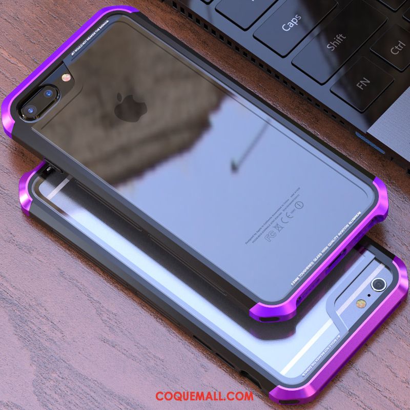 Étui iPhone 6 / 6s Téléphone Portable Couvercle Arrière Métal, Coque iPhone 6 / 6s Border Nouveau