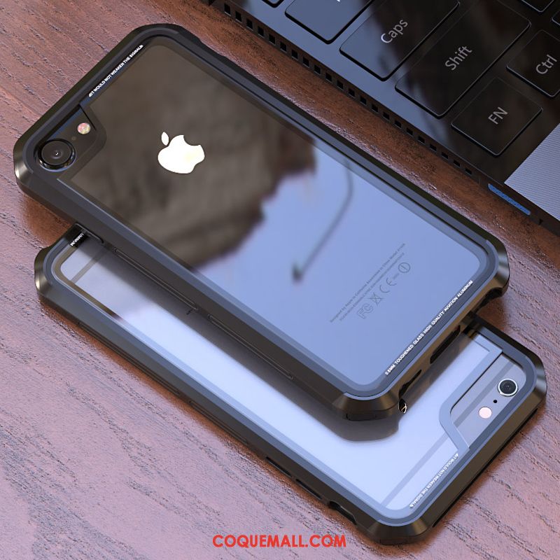 Étui iPhone 6 / 6s Téléphone Portable Couvercle Arrière Métal, Coque iPhone 6 / 6s Border Nouveau