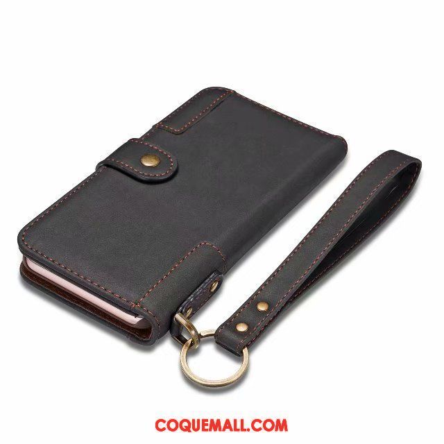 Étui iPhone 6 / 6s Téléphone Portable Cuir Étui En Cuir, Coque iPhone 6 / 6s Vin Rouge Cuir Véritable