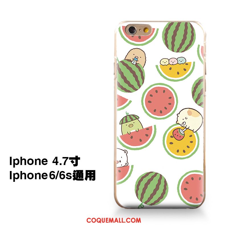 Étui iPhone 6 / 6s Téléphone Portable Tout Compris Charmant, Coque iPhone 6 / 6s Dessin Animé Fluide Doux