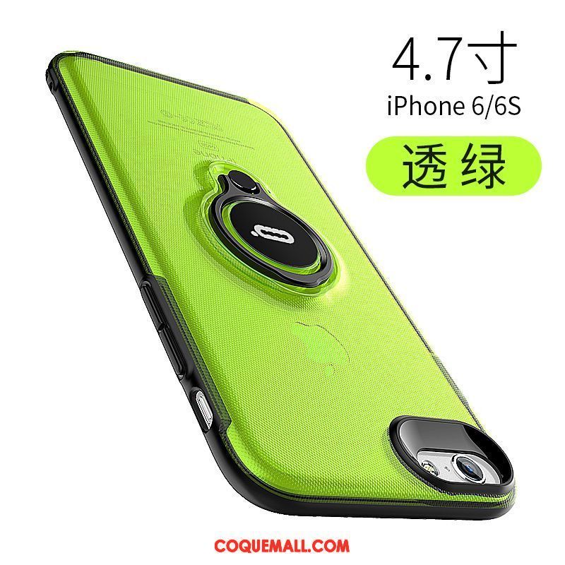 Étui iPhone 6 / 6s Téléphone Portable Transparent Anneau, Coque iPhone 6 / 6s Incassable Silicone