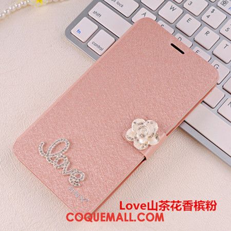 Étui iPhone 6 / 6s Étui En Cuir Blanc Téléphone Portable, Coque iPhone 6 / 6s Clamshell Incassable