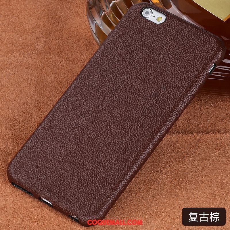 Étui iPhone 6 / 6s Étui En Cuir Tout Compris Marque De Tendance, Coque iPhone 6 / 6s Téléphone Portable Incassable