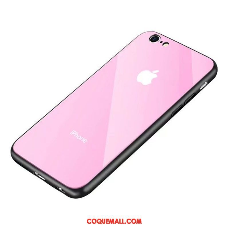 Étui iPhone 7 Incassable Verre Trempé Blanc, Coque iPhone 7 Protection Verre