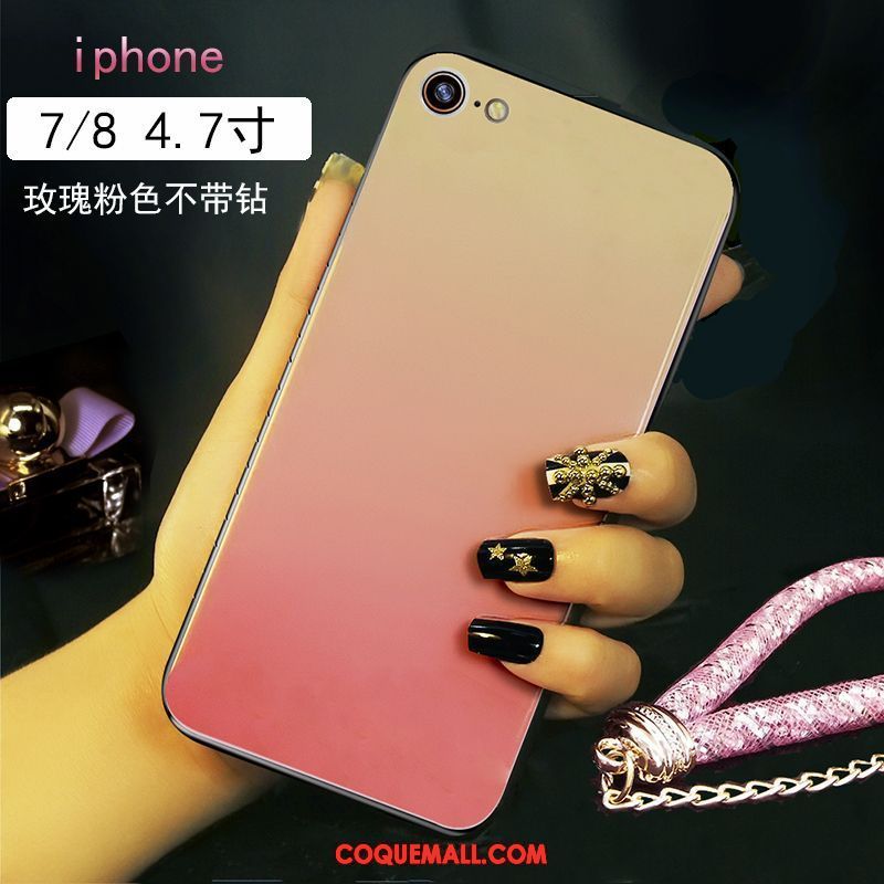 Étui iPhone 7 Personnalité Créatif Bracelet, Coque iPhone 7 Strass Marque De Tendance