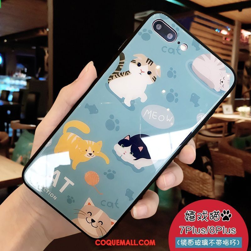 Étui iPhone 7 Plus Dessin Animé Incassable Marque De Tendance, Coque iPhone 7 Plus Créatif Téléphone Portable