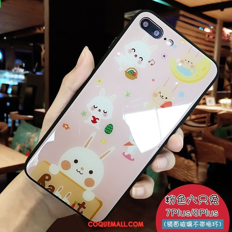 Étui iPhone 7 Plus Dessin Animé Incassable Marque De Tendance, Coque iPhone 7 Plus Créatif Téléphone Portable