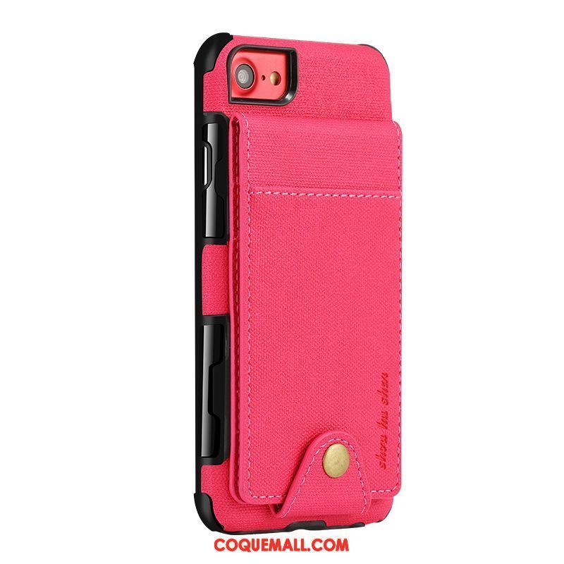 Étui iPhone 7 Portefeuille Téléphone Portable Protection, Coque iPhone 7 Étui En Cuir Tendance