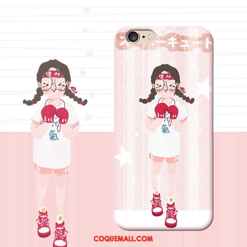 Étui iPhone 7 Téléphone Portable Tout Compris Mignonne, Coque iPhone 7 Charmant Rose